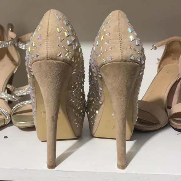 Jeweled Stilettos (used for prom) - Picture 4 of 5